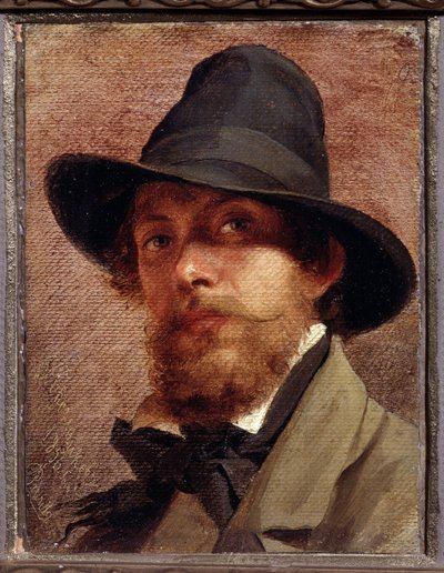 Zelfportret door Fedor Andreevich Bronnikov