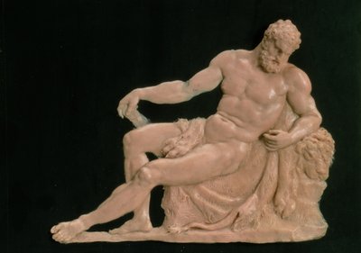 Hercules in Rust, c.1806 door Fedor Petrovich Tolstoy
