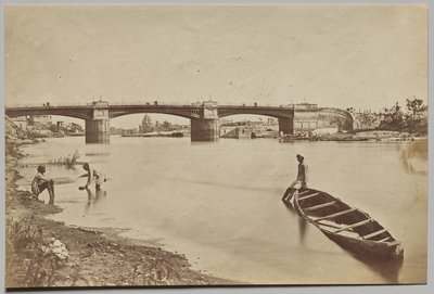 De IJzeren Brug door Felice A. Beato