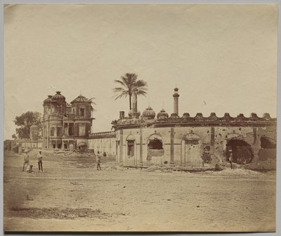 De Secundra Bagh, met de Breuk en Poort door Felice A. Beato