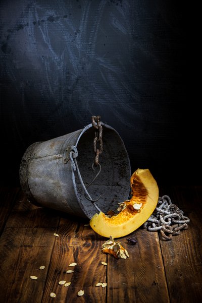 Rustiek herfststilleven door Felice Angelino