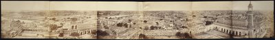 (Panorama van Lucknow, genomen vanaf het Kaiserbagh Paleis) door Felice Beato