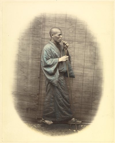 Amma of Shampoer door Felice Beato