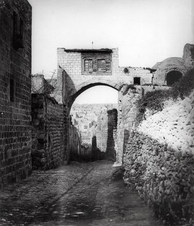 Ecce Homo Boog, 1857 door Felice Beato