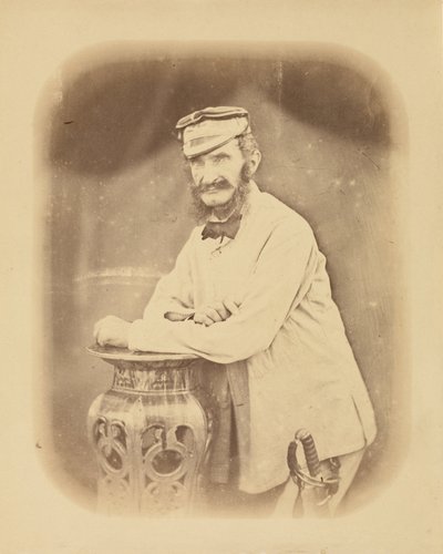 Luitenant-generaal Sir Hope Grant, KCB door Felice Beato