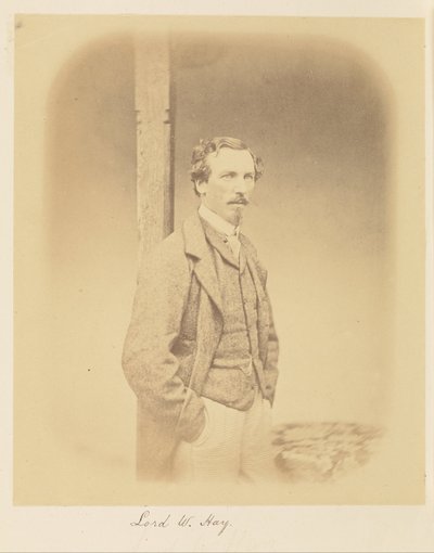Lord W. Hay door Felice Beato