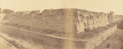 Hoofdbreuk en Cashmere-poort en Bastion door Felice Beato