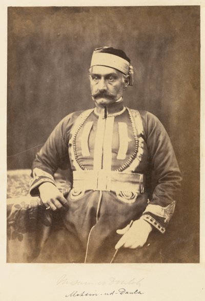 Mohsin-ud-Daula door Felice Beato