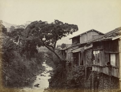 Geboorteplaats Nagasaki door Felice Beato