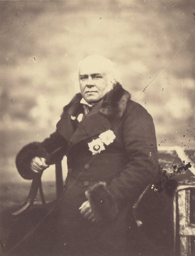 Portret van Lord Elgin, Gevolmachtigde en Ambassadeur, Die het Verdrag Ondertekende door Felice Beato