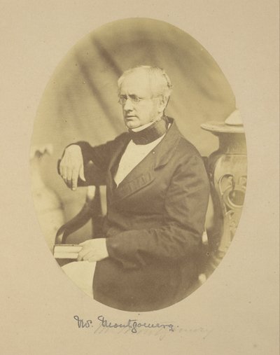 Portret van Sir Robert Montgomery, Esq., B.C.S, Hoofdcommissaris in Oude door Felice Beato