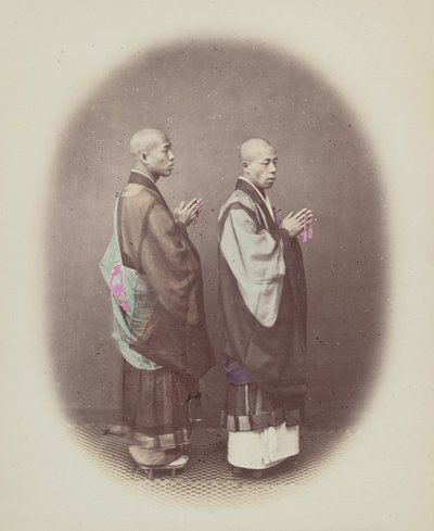 Priester of Zen Shu door Felice Beato