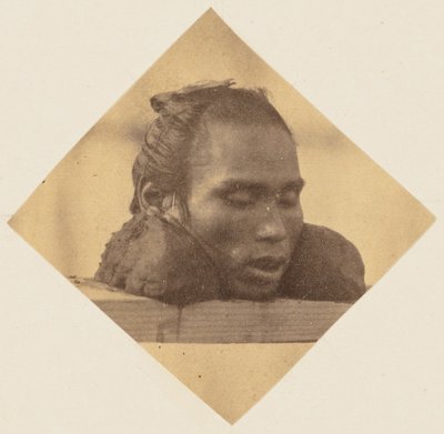 [Afgehakt hoofd van Shimizu Seiji]. door Felice Beato