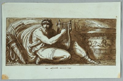 Apollo door Felice Giani