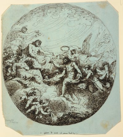 De Apotheose van Hercules, Palazzo Gessi, Faenza door Felice Giani