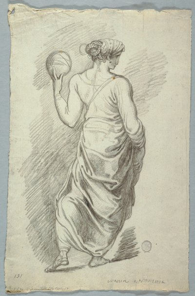 Urania, muze van de astronomie door Felice Giani