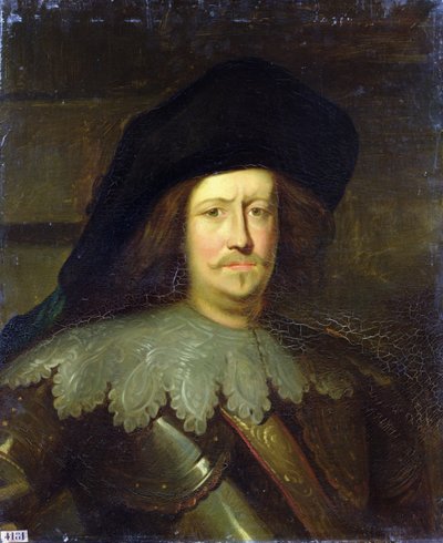 Portret van Charles de Schomberg (1600-56) Graaf van Nanteuil en Hertog van Halluin, 1844 door Felice Marie Ferdinand Storelli