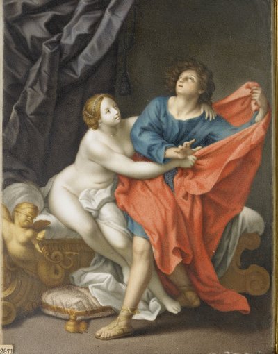 Jozef en de vrouw van Potifar door Felice Ramelli