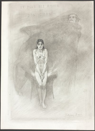 De Grootste Liefde van Don Juan door Félicien Rops