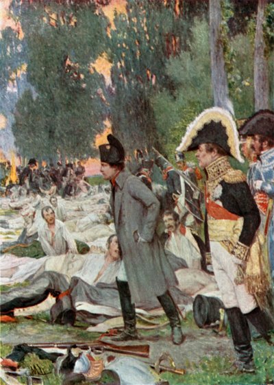 Na Aspern door Felicien baron de Myrbach Rheinfeld