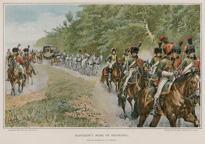 Napoleons manier van reizen door Felicien baron de Myrbach Rheinfeld