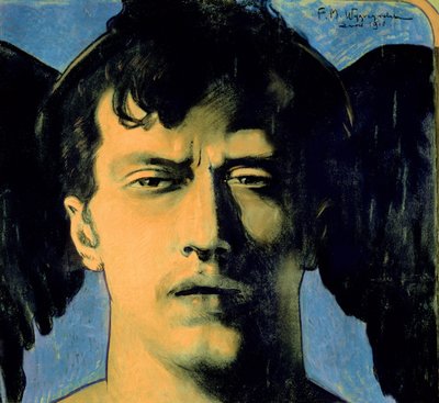 Zelfportret, 1910 door Feliks Michal Wygrzywalski