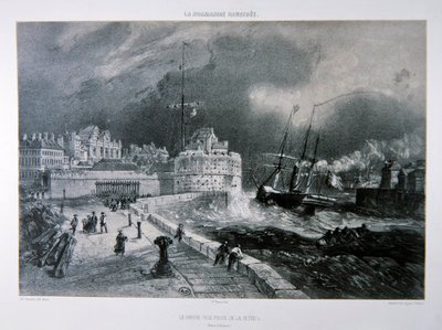 De pier van Le Havre, uit het 1e deel van 