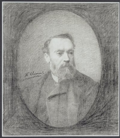 Zelfportret door Felix Auguste Clement