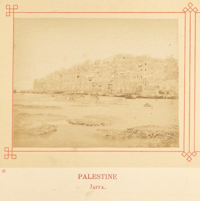Jaffa door Félix Bonfils