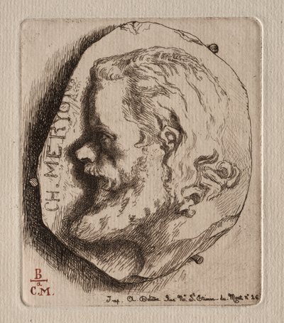 Charles Meryon door Felix Bracquemond