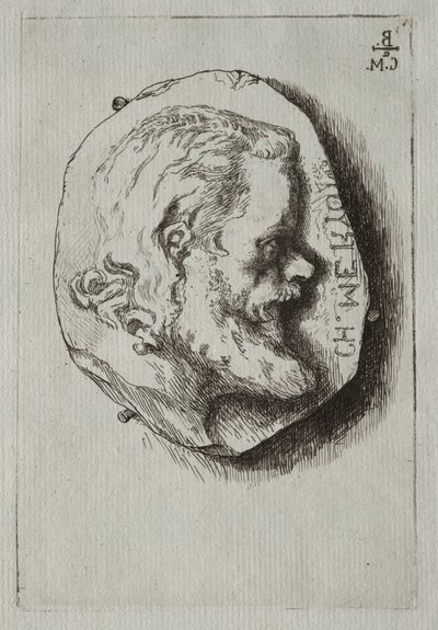 Charles Meryon, 1854 door Felix Bracquemond