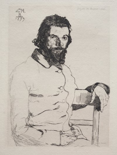 Charles Méryon door Felix Bracquemond