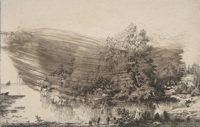 Métairie sur les bords de l