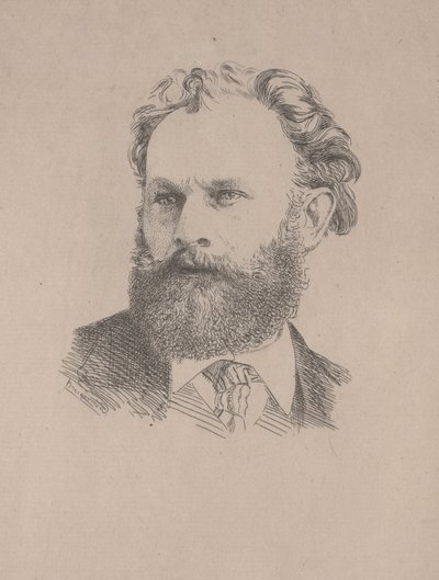 Portret van Manet door Felix Bracquemond