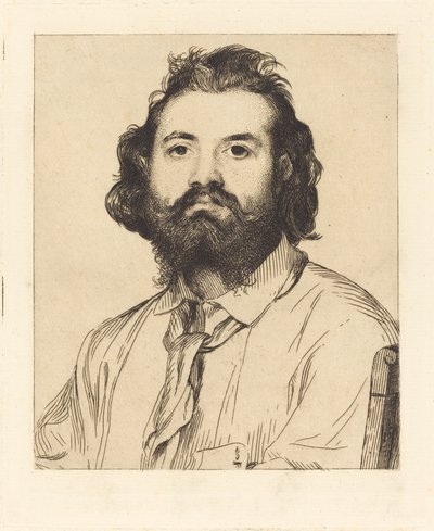 Zacharie Astruc door Felix Bracquemond