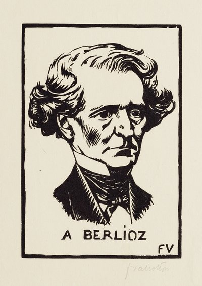 Aan Berlioz, 1891 door Felix Edouard Vallotton