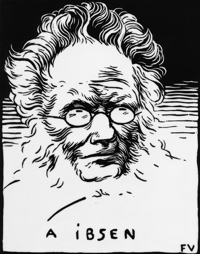 Voor Ibsen door Felix Edouard Vallotton