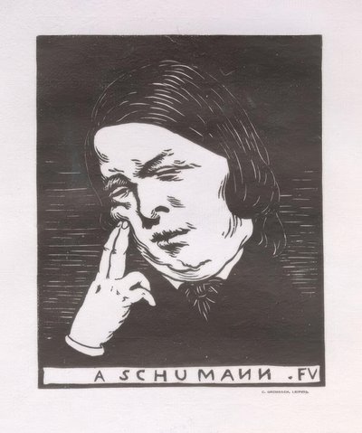 A Schumann door Felix Edouard Vallotton