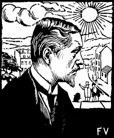 Zelfportret door Felix Edouard Vallotton