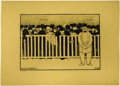 Kassa door Felix Edouard Vallotton