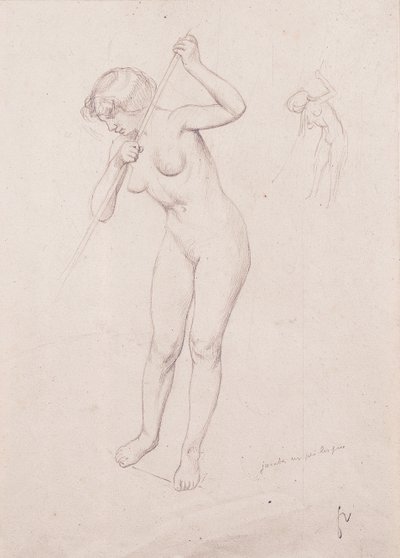 Figurenstudie voor 