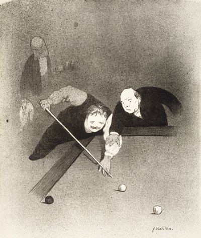 Voor LEscarmouche: De Vervelenden, 1898 door Felix Edouard Vallotton
