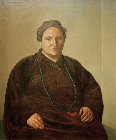 Gertrude Stein door Felix Edouard Vallotton