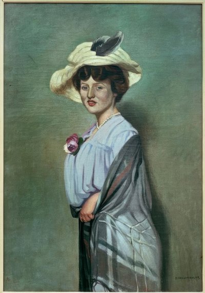 De Engelse door Felix Edouard Vallotton