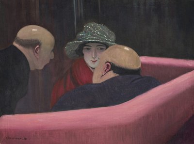 De kuise Suzanne, 1922 door Felix Edouard Vallotton