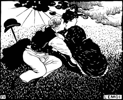 De beroering door Felix Edouard Vallotton
