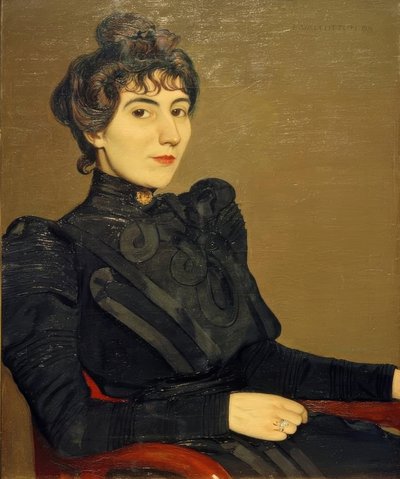 Marthe Mellot door Felix Edouard Vallotton