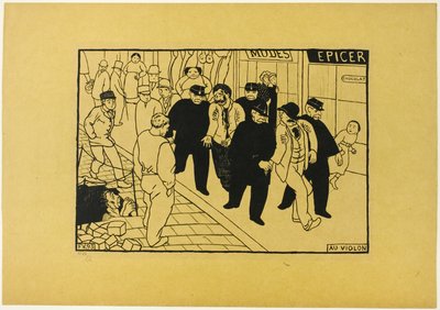 Op naar de Kruik door Felix Edouard Vallotton