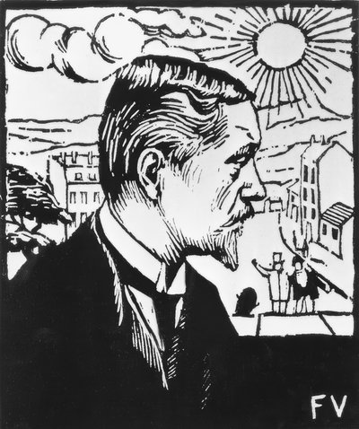 Zelfportret door Felix Edouard Vallotton