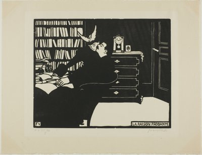 De Dwingende Reden, plaat vier uit Intimiteiten door Felix Edouard Vallotton